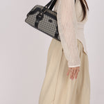 Celine Macadam Boston Bag Canvas