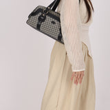 Celine Macadam Boston Bag Canvas