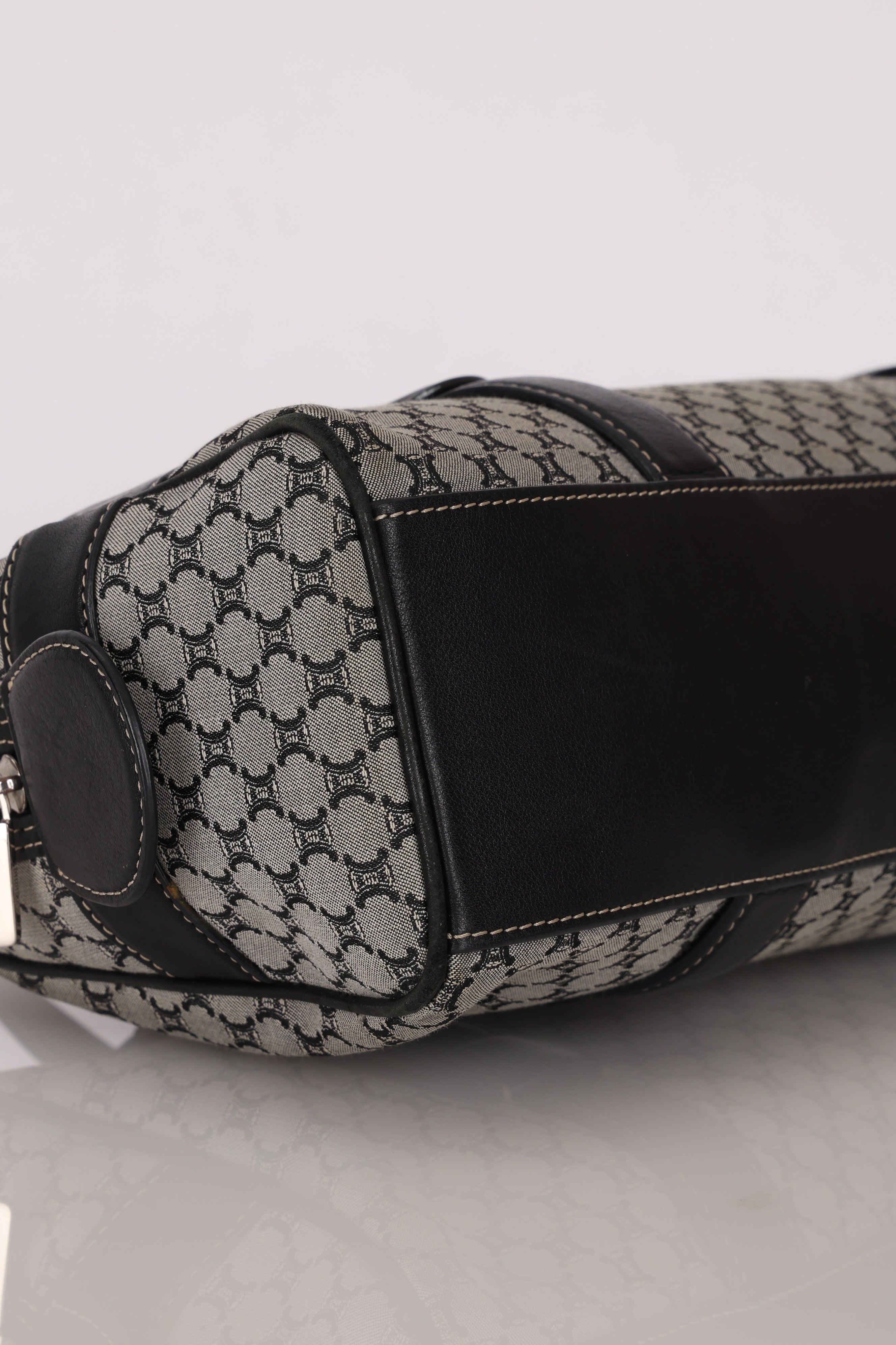 Celine Macadam Boston Bag Canvas