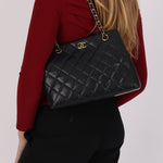 Chanel Tote Black Lambskin GHW