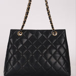 Chanel Tote Black Lambskin GHW