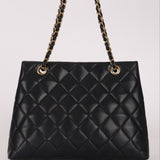 Chanel Tote Black Lambskin GHW