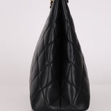 Chanel Tote Black Lambskin GHW