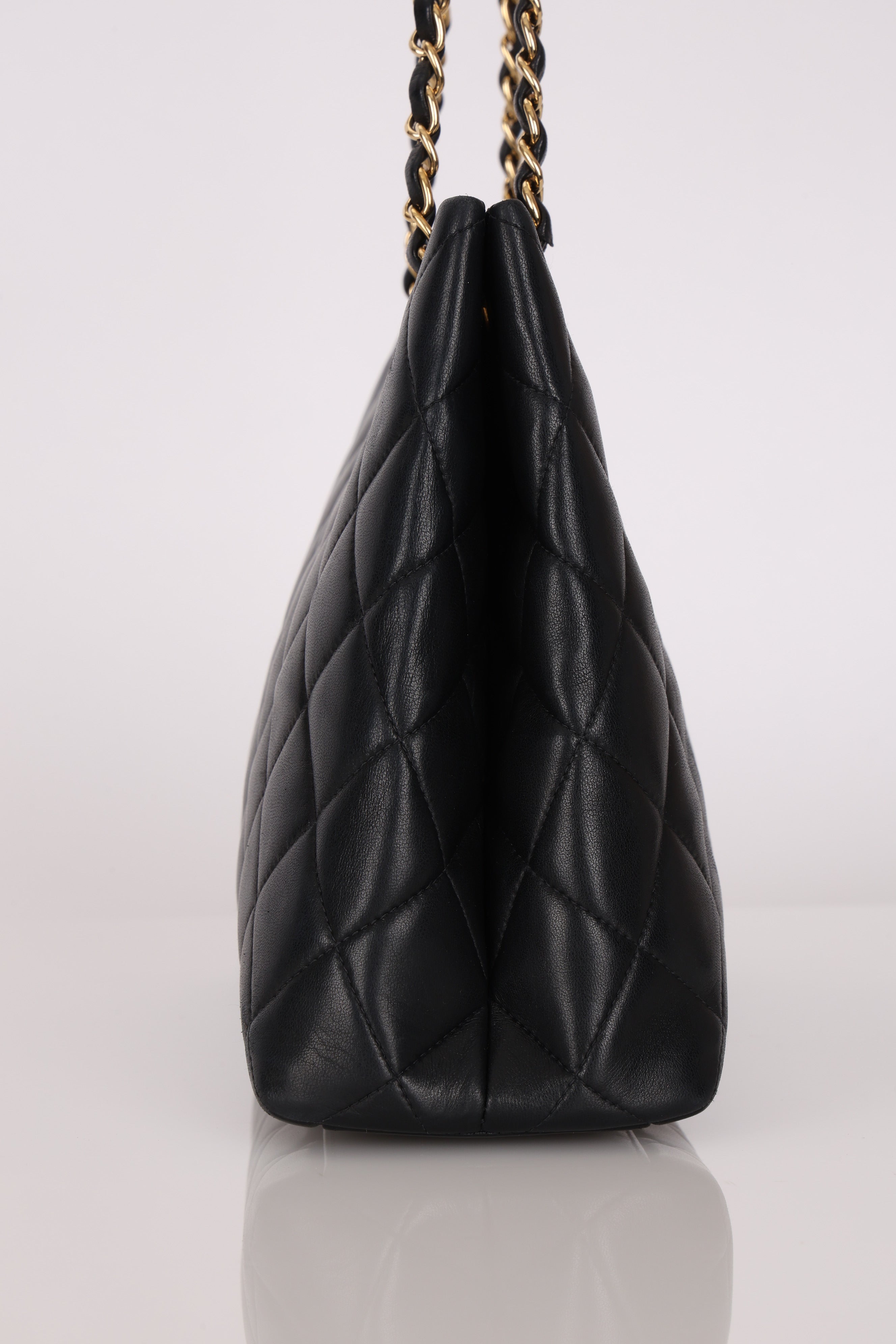 Chanel Tote Black Lambskin GHW