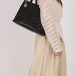 Chanel Timeless Medallion Tote Black Caviar SHW