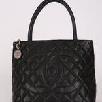 Chanel Timeless Medallion Tote Black Caviar SHW