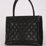 Chanel Timeless Medallion Tote Black Caviar SHW