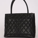 Chanel Timeless Medallion Tote Black Caviar SHW