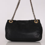 Chanel 2.55 Perforated Drill Single Flap Black Calfskin MMHW