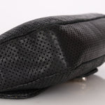 Chanel 2.55 Perforated Drill Single Flap Black Calfskin MMHW