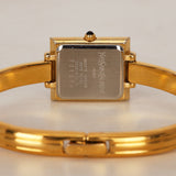 Saint Laurent Gold Square Watch