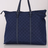 Gucci Weekender Bag Navy Nylon