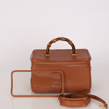 Gucci Bamboo Top Handle Vanity Bag