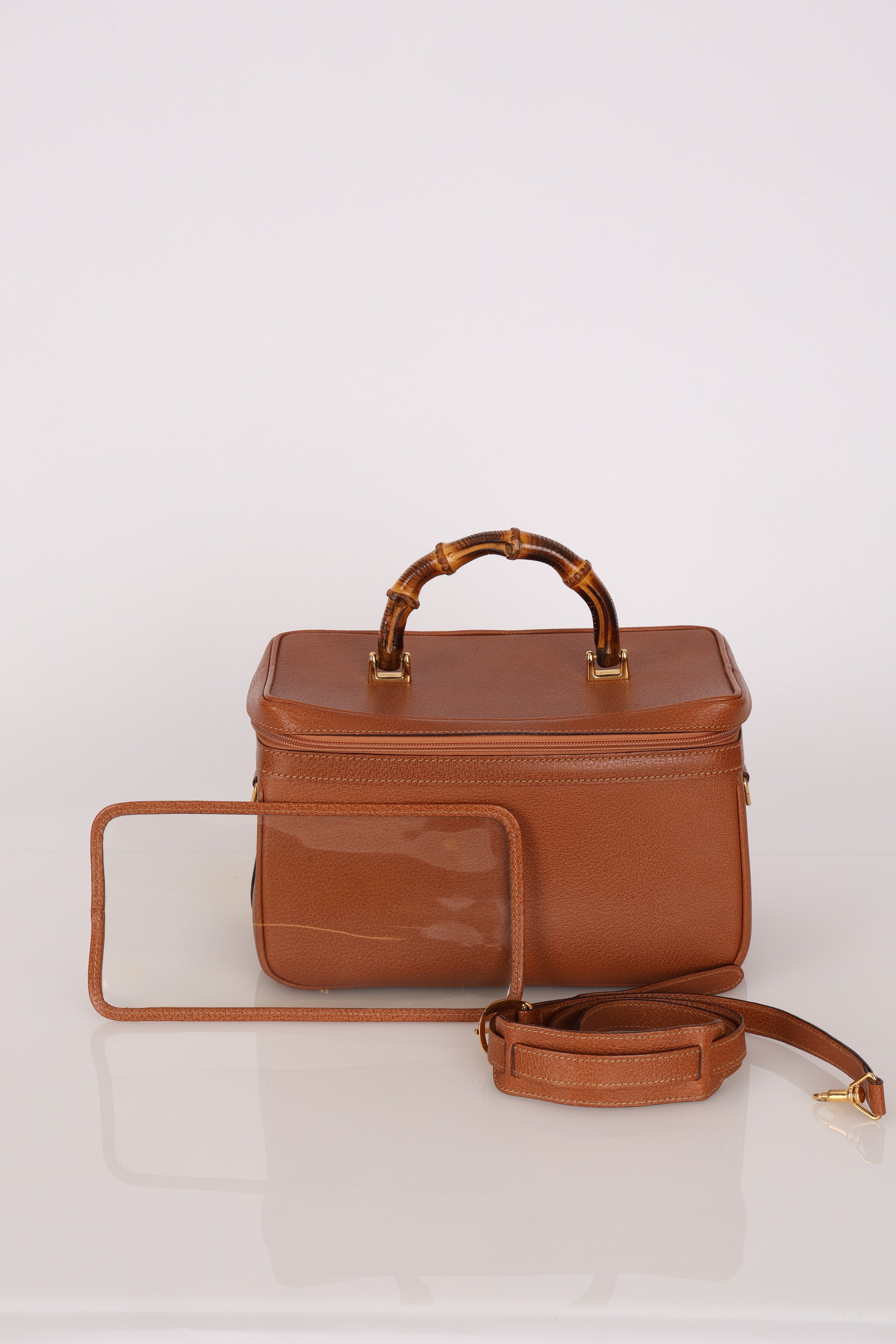 Gucci Bamboo Top Handle Vanity Bag