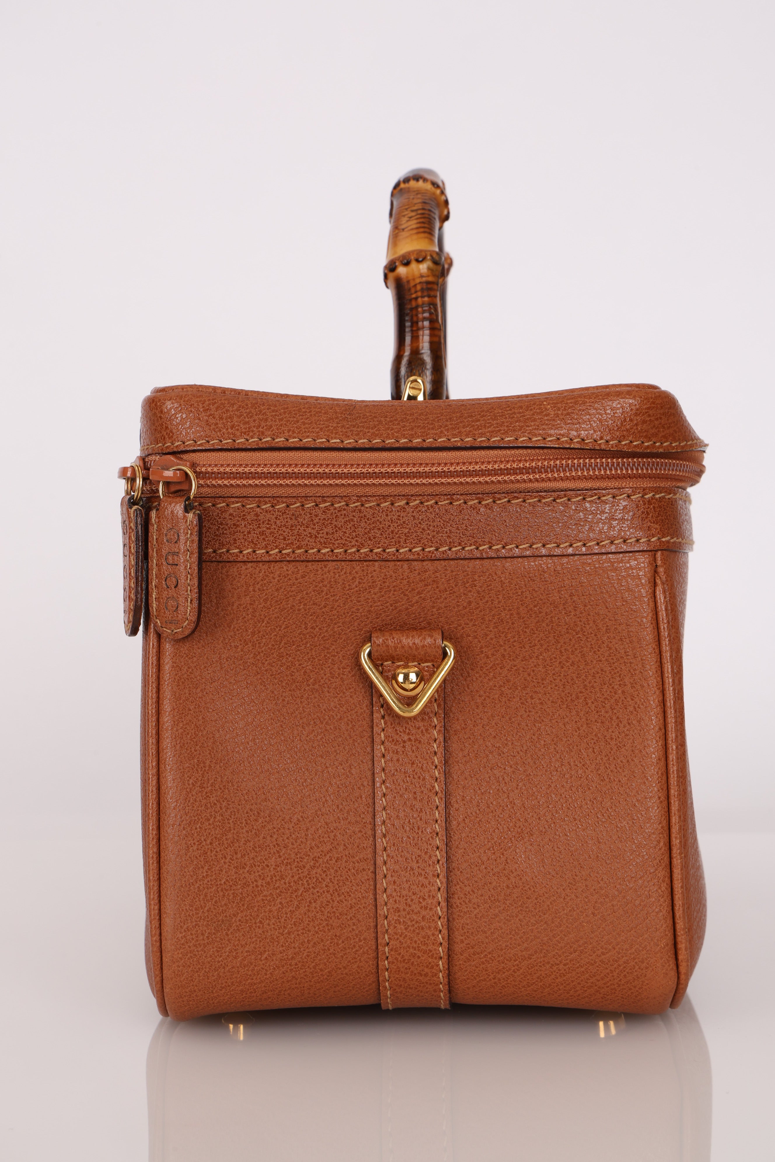 Gucci Bamboo Top Handle Vanity Bag
