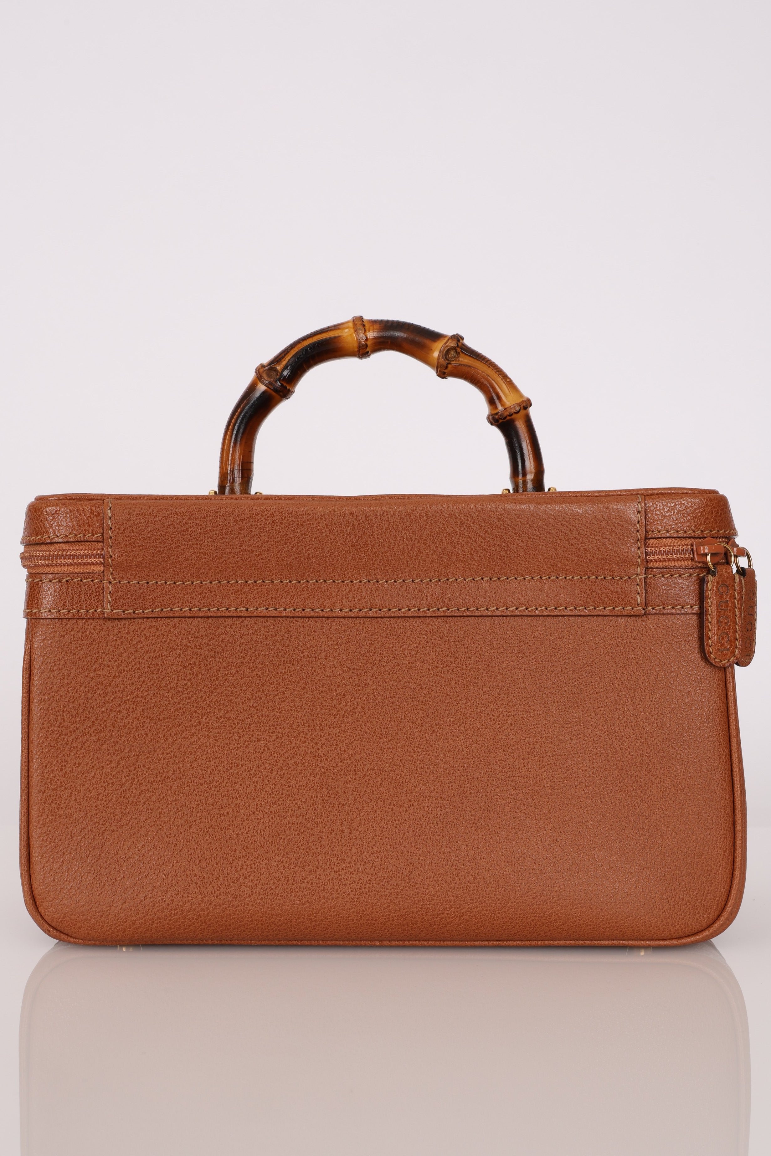 Gucci Bamboo Top Handle Vanity Bag
