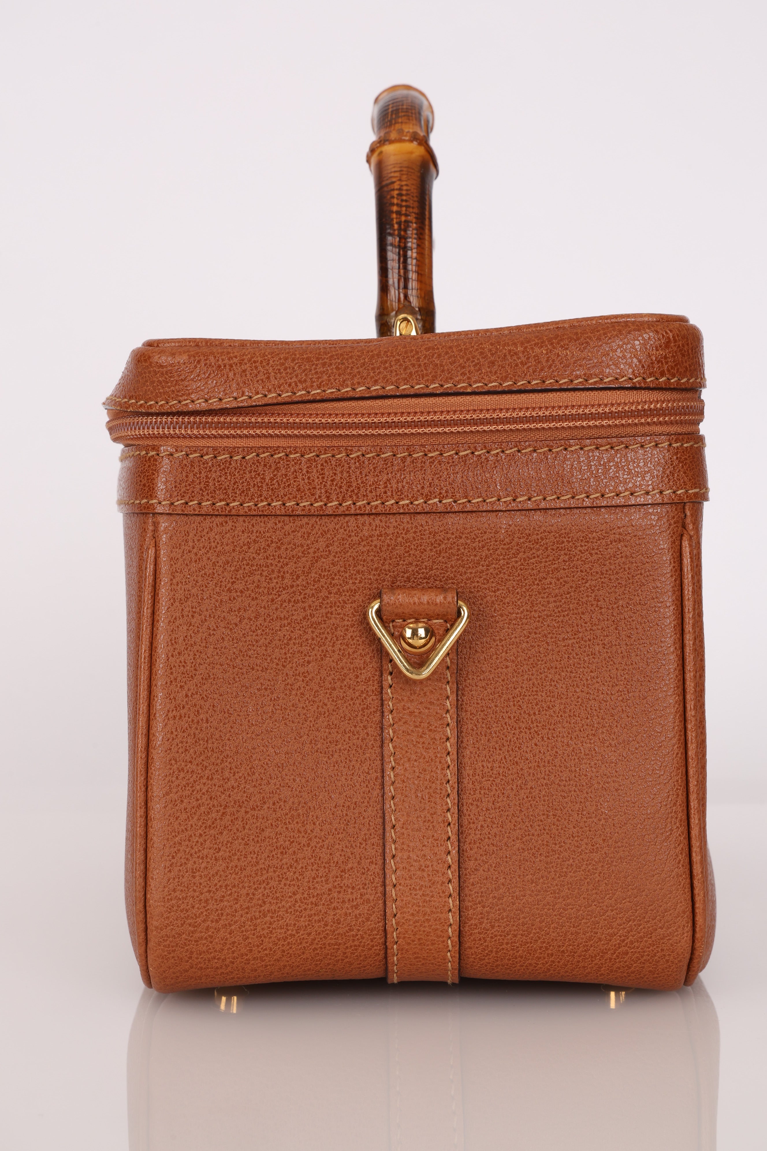Gucci Bamboo Top Handle Vanity Bag