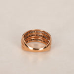 18K Triple Gold Ring