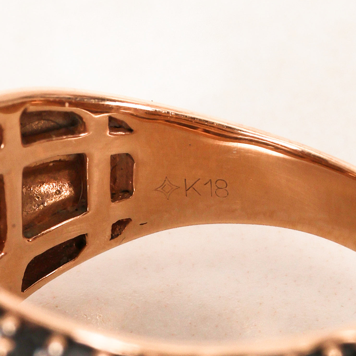 18K Triple Gold Ring