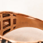 18K Triple Gold Ring