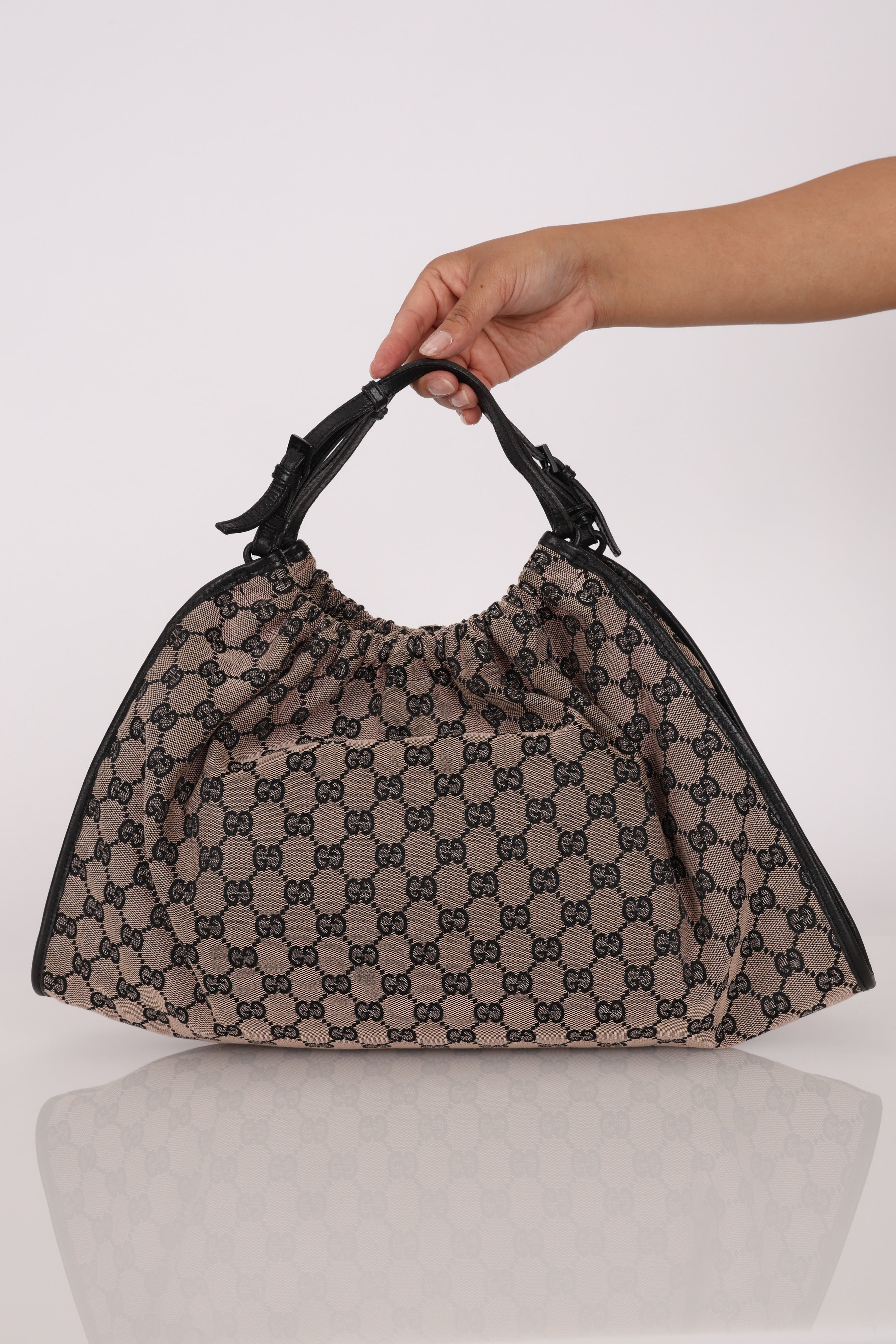 Gucci GG Monogram Canvas Hobo