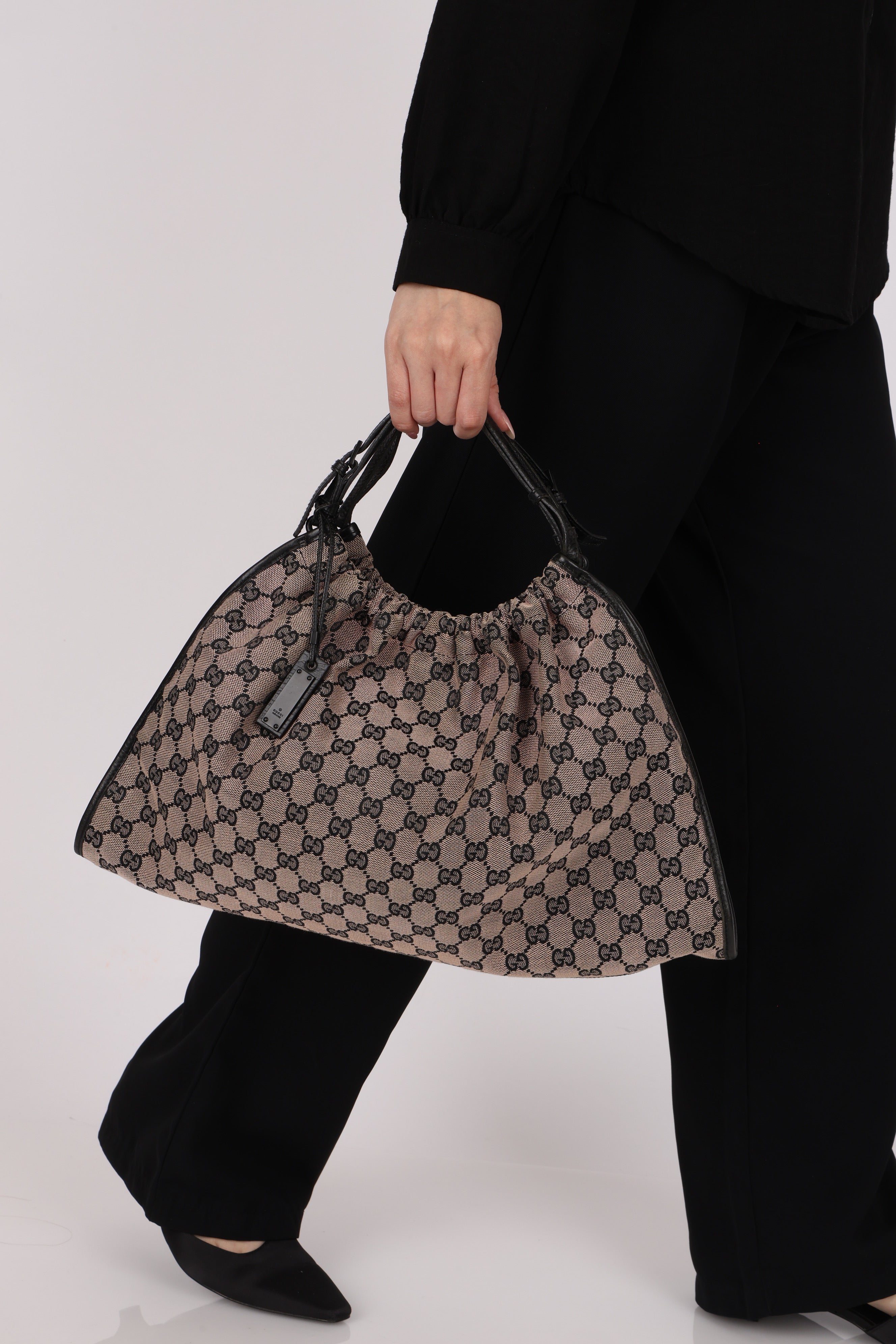 Gucci GG Monogram Canvas Hobo