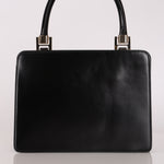 Gucci Double Kisslock Frame Top Handle Bag