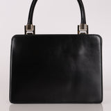 Gucci Double Kisslock Frame Top Handle Bag