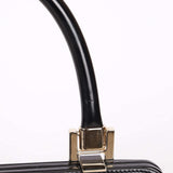 Gucci Double Kisslock Frame Top Handle Bag