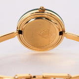 Gucci Multicolor Bezel Gold Watch