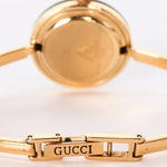 Gucci Multicolor Bezel Gold Watch