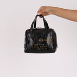 Yves Saint Laurent Y-Mail Bag Black Patent