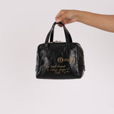 Yves Saint Laurent Y-Mail Bag Black Patent