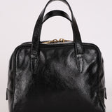 Yves Saint Laurent Y-Mail Bag Black Patent