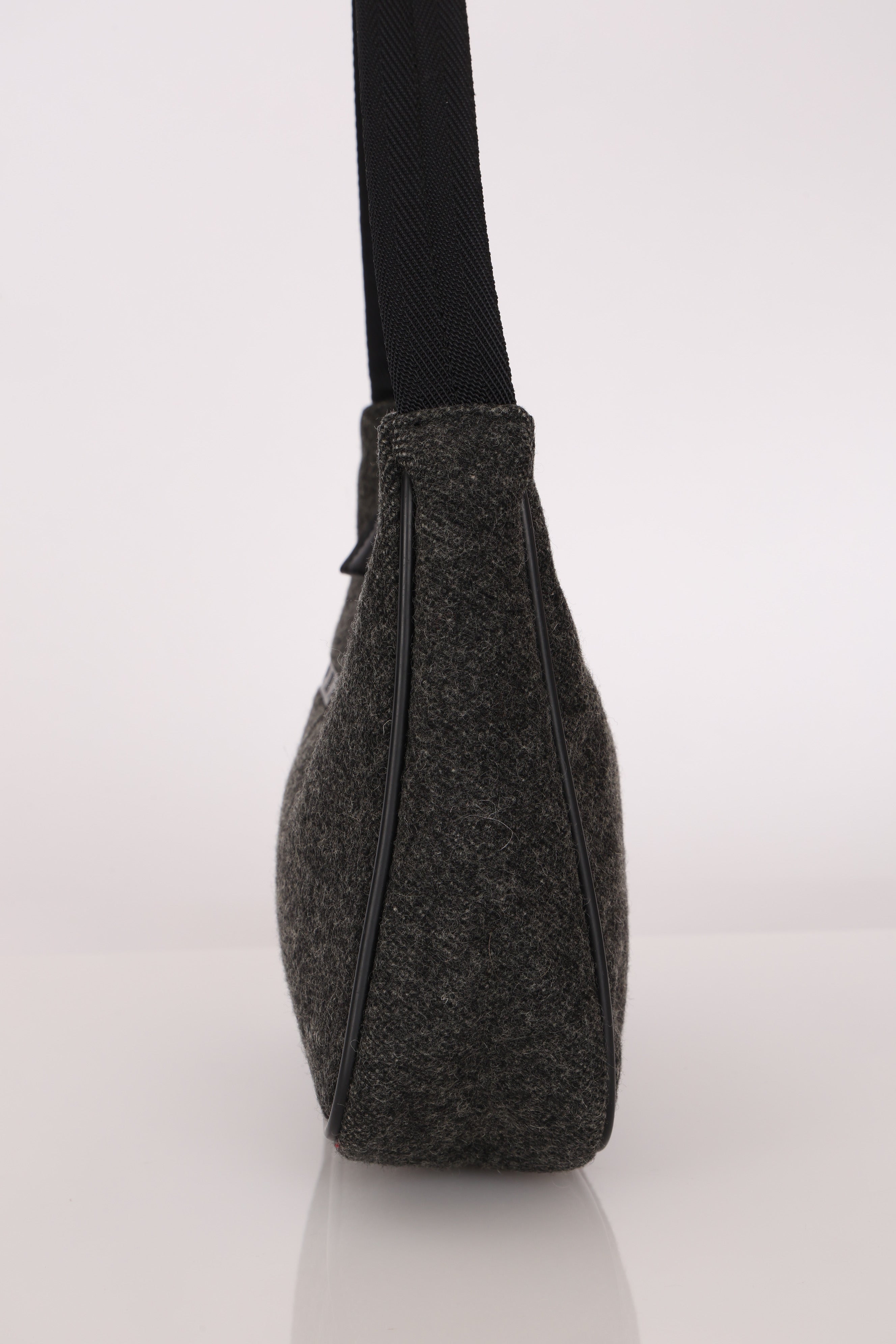 Prada Sport Wool Shoulder Bag