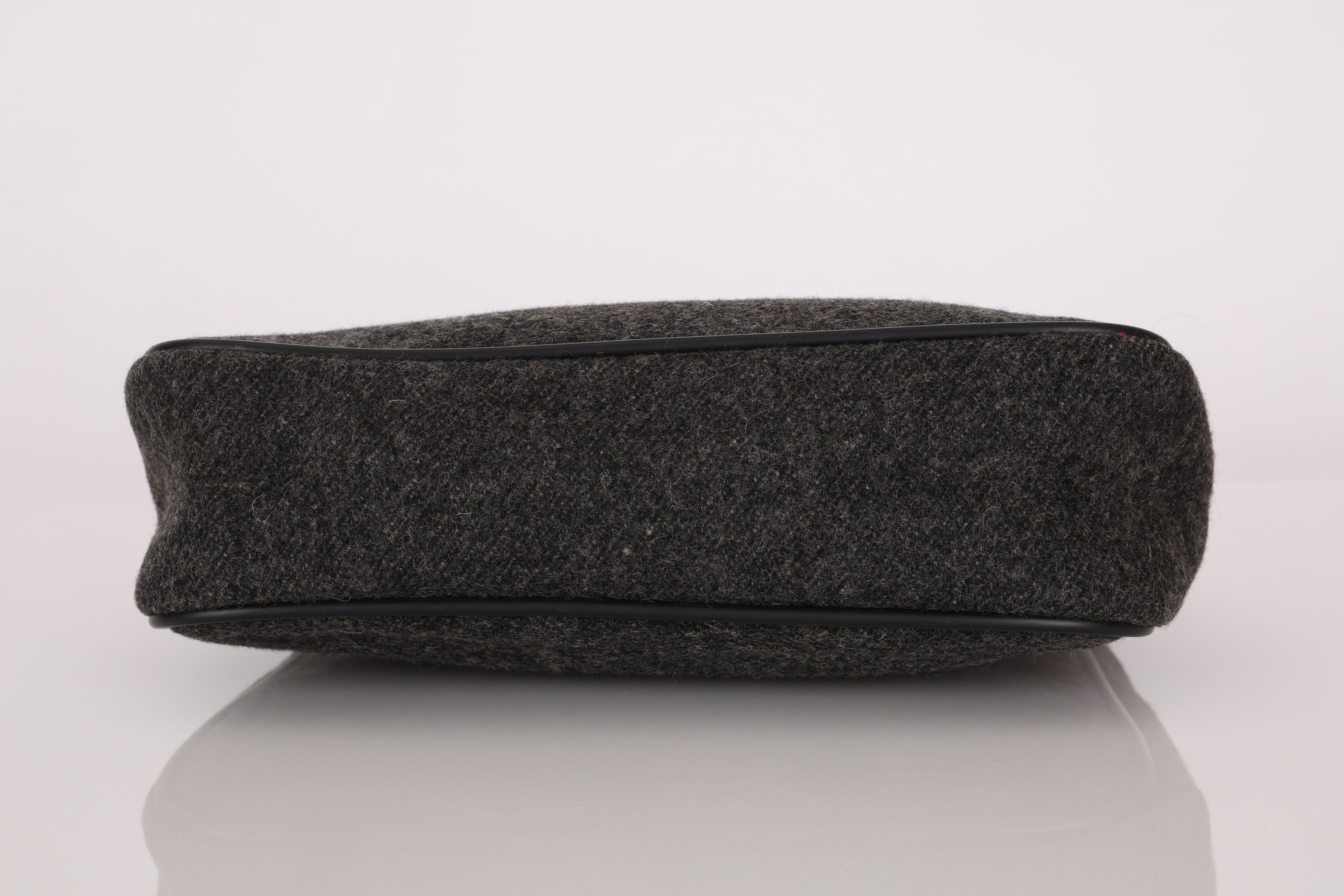 Prada Sport Wool Shoulder Bag
