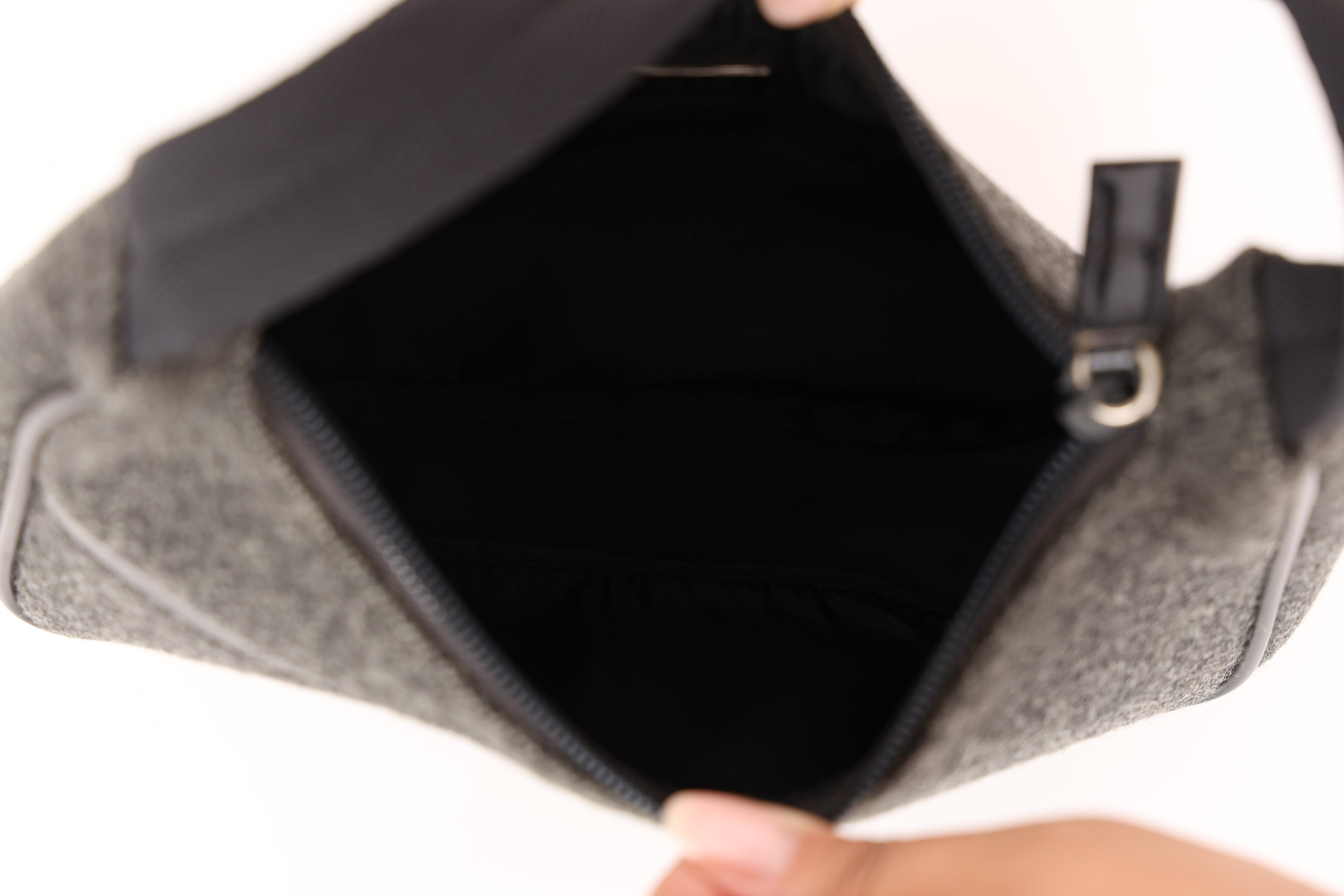 Prada Sport Wool Shoulder Bag