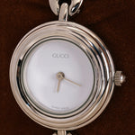 Gucci Multicolor Bezel Silver Watch