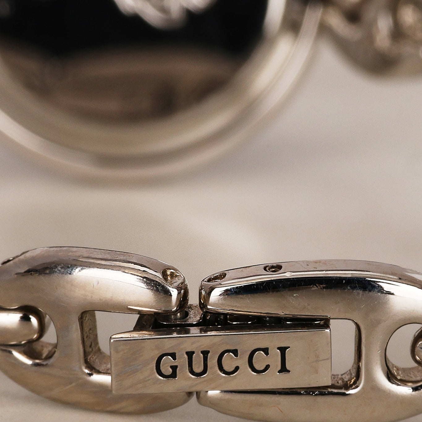 Gucci Multicolor Bezel Silver Watch
