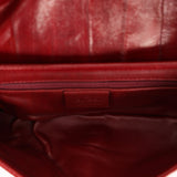 Rare Gucci Jackie Flap Red Eel Skin