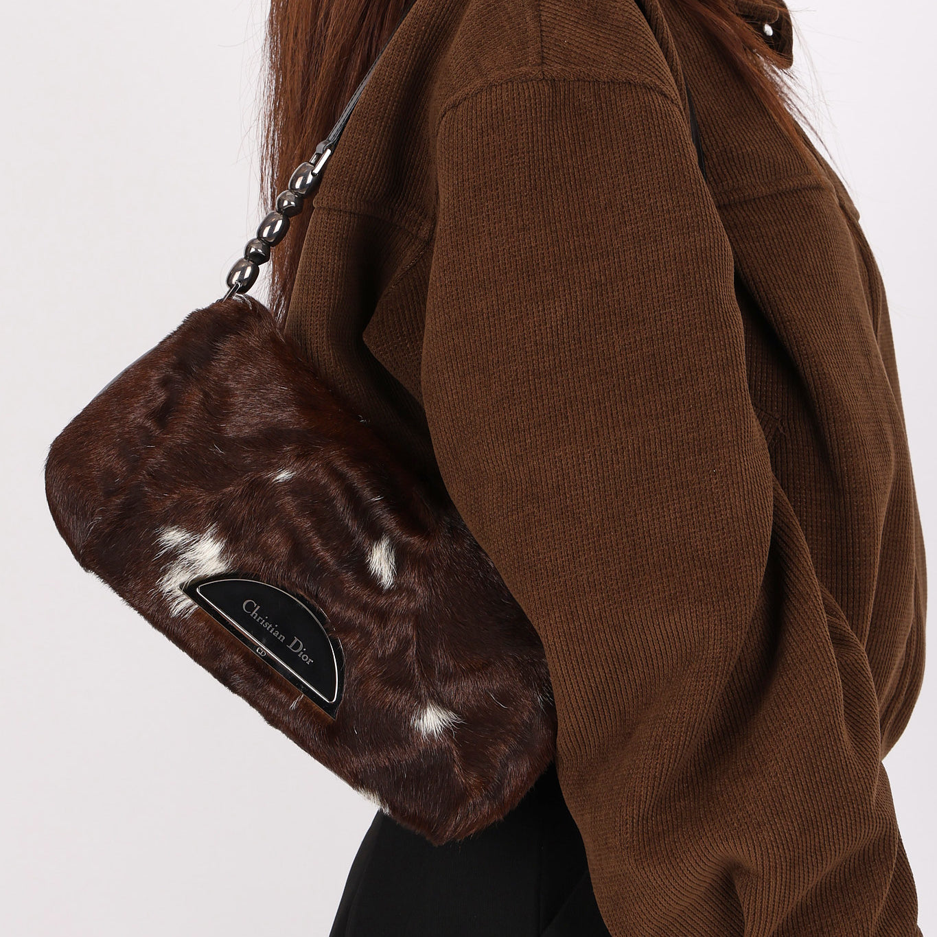 Dior Ponyhair Malice Shoulder Bag