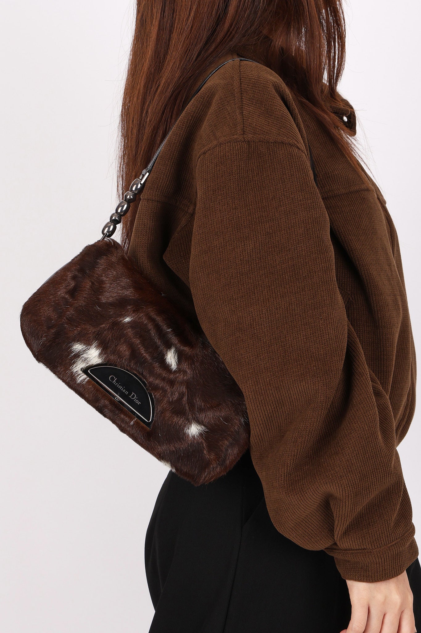 Dior Ponyhair Malice Shoulder Bag