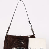 Limited Edition Christian Dior Ponyhair Malice Shoulder Bag 2000