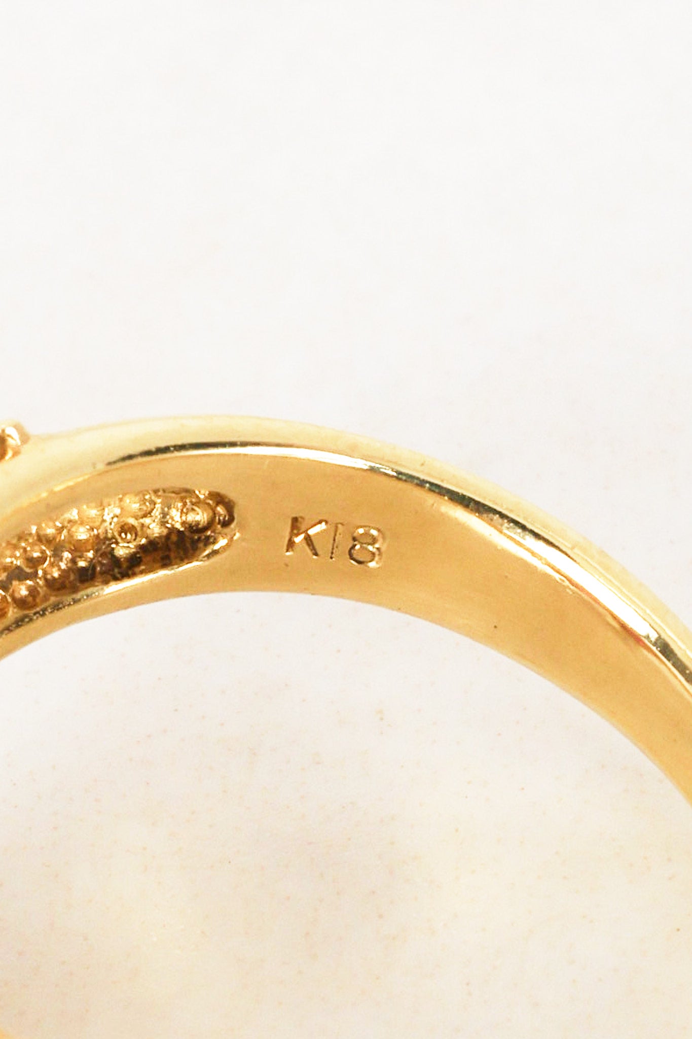 18K Ruby & Diamond Gold Ring