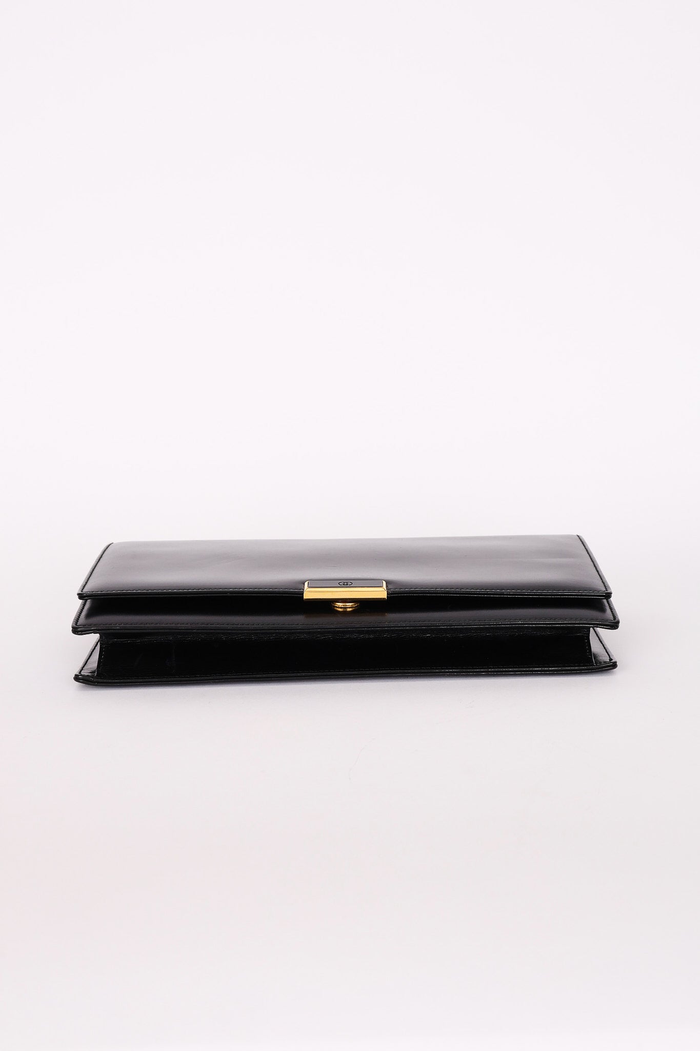 Gucci Clutch with Strap Black Boxcalf