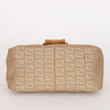 Fendi Zucchino Mini Baguette Bag GHW