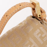 Fendi Zucchino Mini Baguette Bag GHW