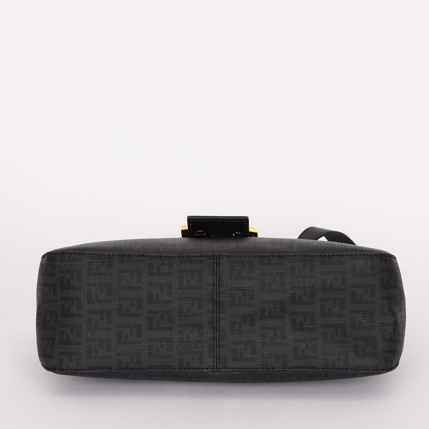 Fendi Zucchino Baguette Bag GHW