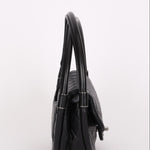 Chanel Small Hula Hoop Bag Black Lambskin SHW