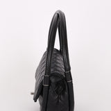 Chanel Small Hula Hoop Bag Black Lambskin SHW
